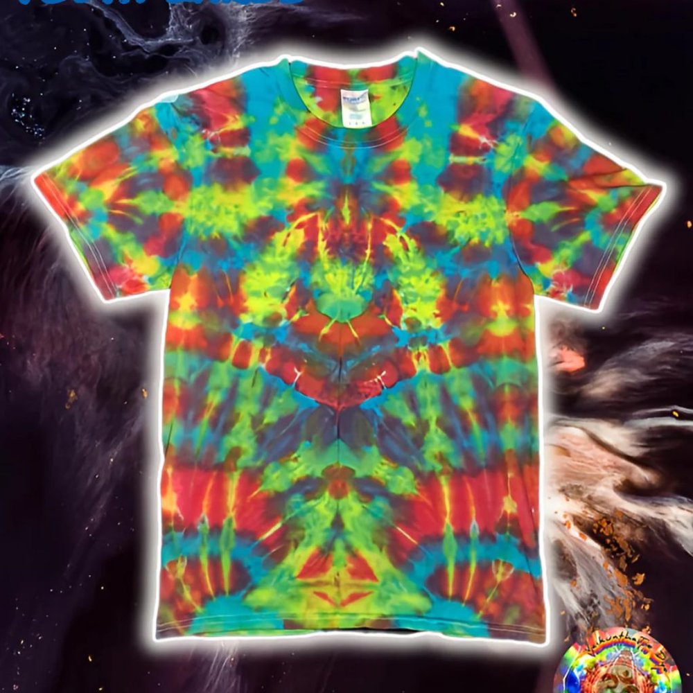 [Hand Dyed] Tie Dye Youth Shirt